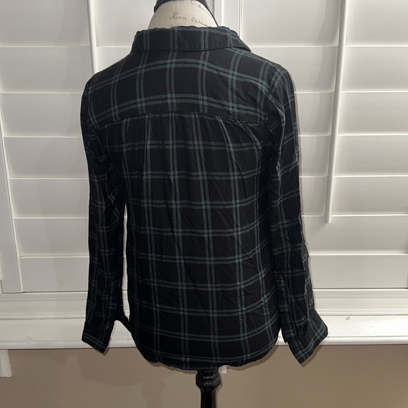 Madewell Wrap-Front Shirt in Palma Plaid - Picture 7 of 13